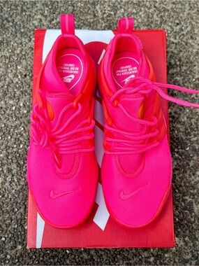 hyper pink NIKE air presto sneakers, 5